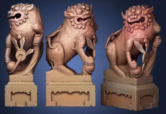 3D model Lion 023 M (STL)